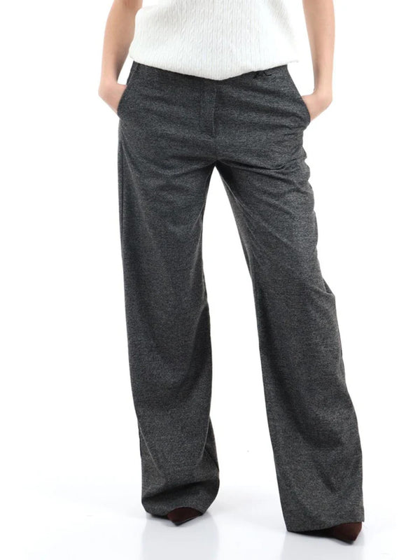 I AM Pantalone Donna Mod. 25644 BIANCO/NERO Bianco/nero