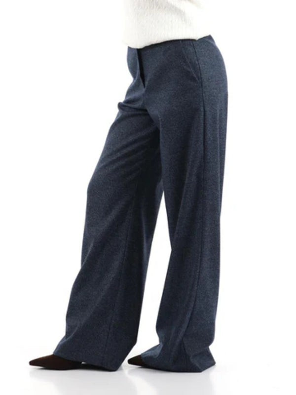 I AM Pantalone Donna Mod. 25644 BLU Blu