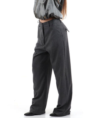 I AM Pantalone Donna Mod. 25855 GRIGIO Grigio
