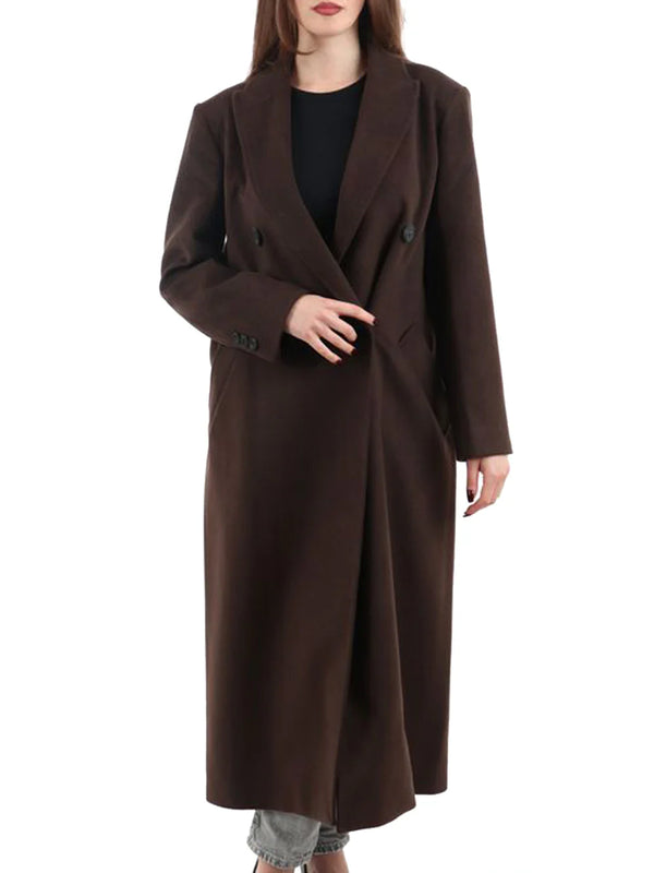 I AM Cappotto Donna Mod. 70180 T254 MORO59 Moro