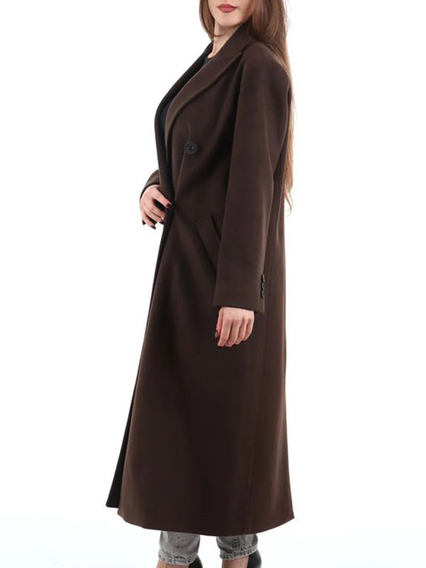 I AM Cappotto Donna Mod. 70180 T254 MORO59 Moro