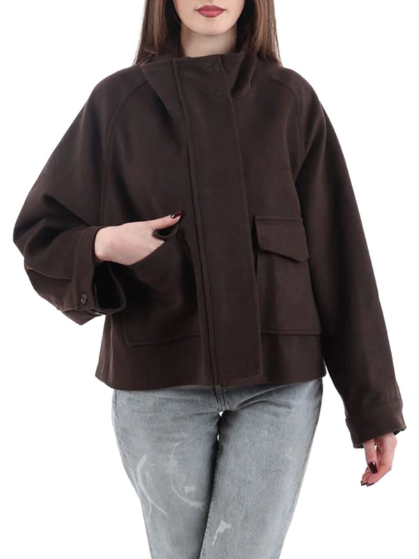 I AM Cappotto Donna Mod. 70312 T254 59 Moro