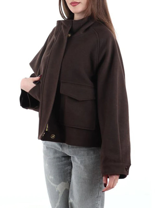 I AM Cappotto Donna Mod. 70312 T254 59 Moro