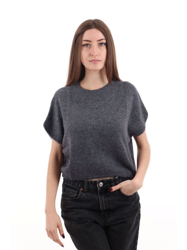 I AM Maglione Donna Mod. 7102 M/C GRIGIO Grigio