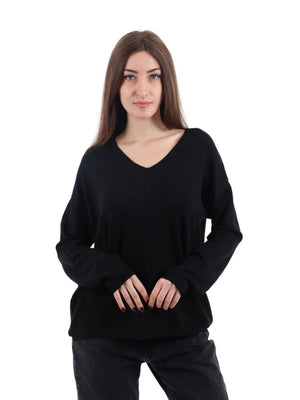 I AM Maglione Donna Mod. 7260 NERO Nero
