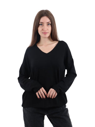 I AM Maglione Donna Mod. 7260 NERO Nero