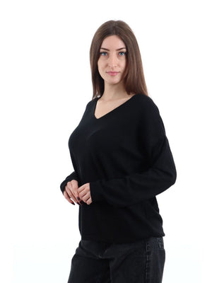 I AM Maglione Donna Mod. 7260 NERO Nero