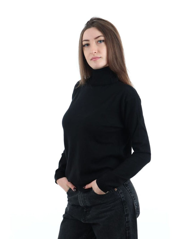 I AM Maglione C.A. Donna Mod. 7271 NERO Nero