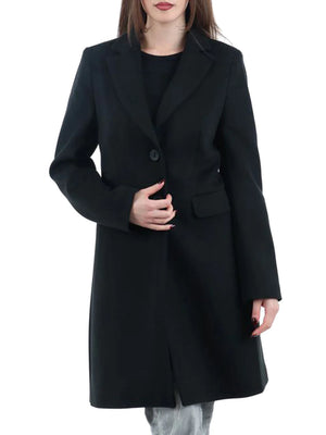 I AM Cappotto Donna Mod. 7630 T254 NERO Nero