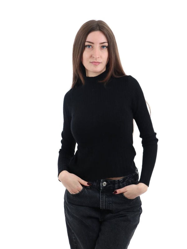 I AM Lupetto Donna Mod. 9073 Nero