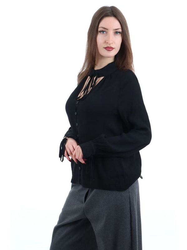 I AM Blusa Donna Mod. 9537 Nero