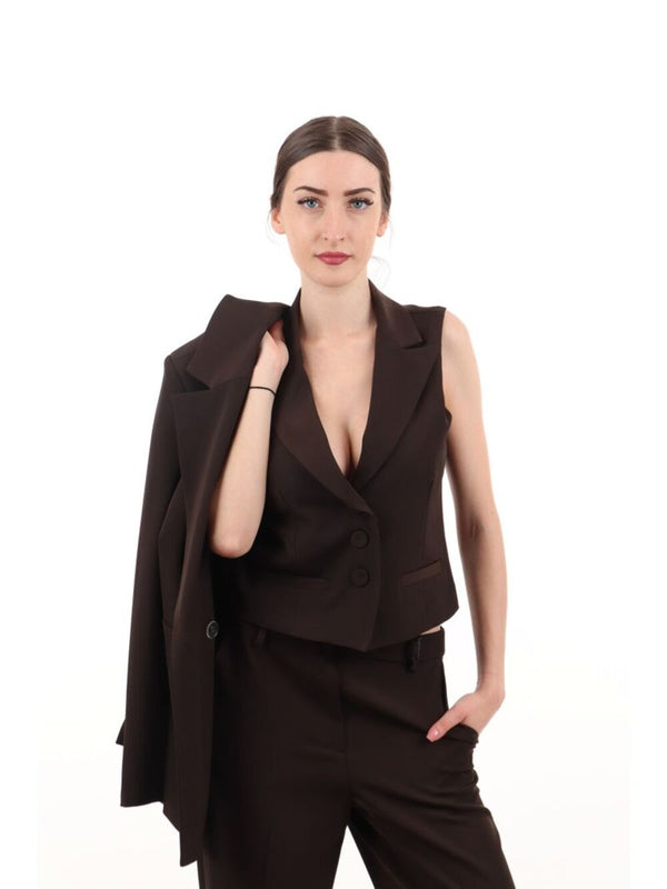 I AM Gilet Donna Mod. AI25545 MORO Moro