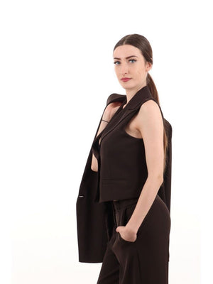 I AM Gilet Donna Mod. AI25545 MORO Moro
