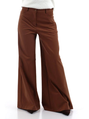 I AM Pantalone Donna Mod. AI25649 TABACCO Tabacco