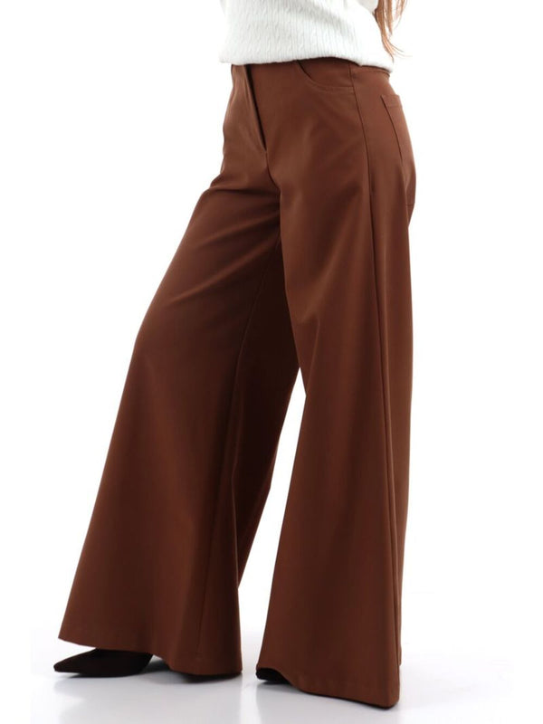 I AM Pantalone Donna Mod. AI25649 TABACCO Tabacco