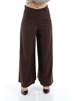 I AM Pantalone Donna Mod. AI25650 MORO Moro
