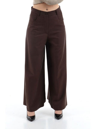 I AM Pantalone Donna Mod. AI25650 MORO Moro