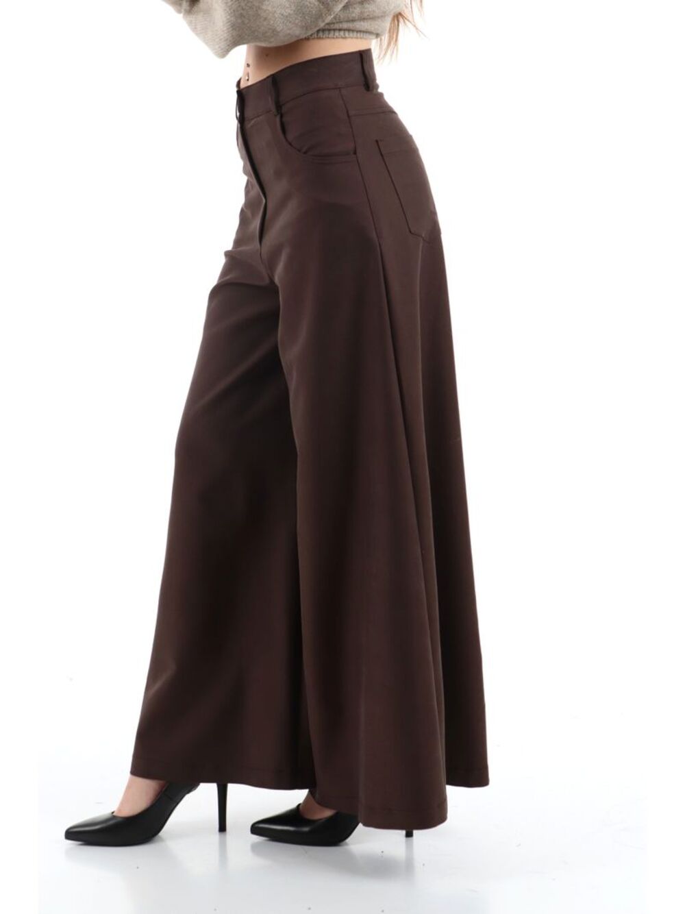 I AM Pantalone Donna Mod. AI25650 MORO Moro