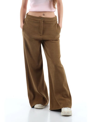 I AM Pantalone Donna Mod. P2842 Cognac