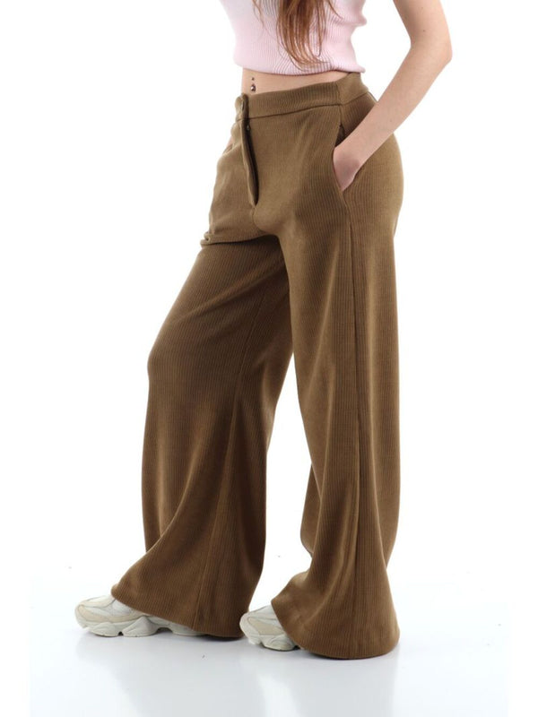I AM Pantalone Donna Mod. P2842 Cognac
