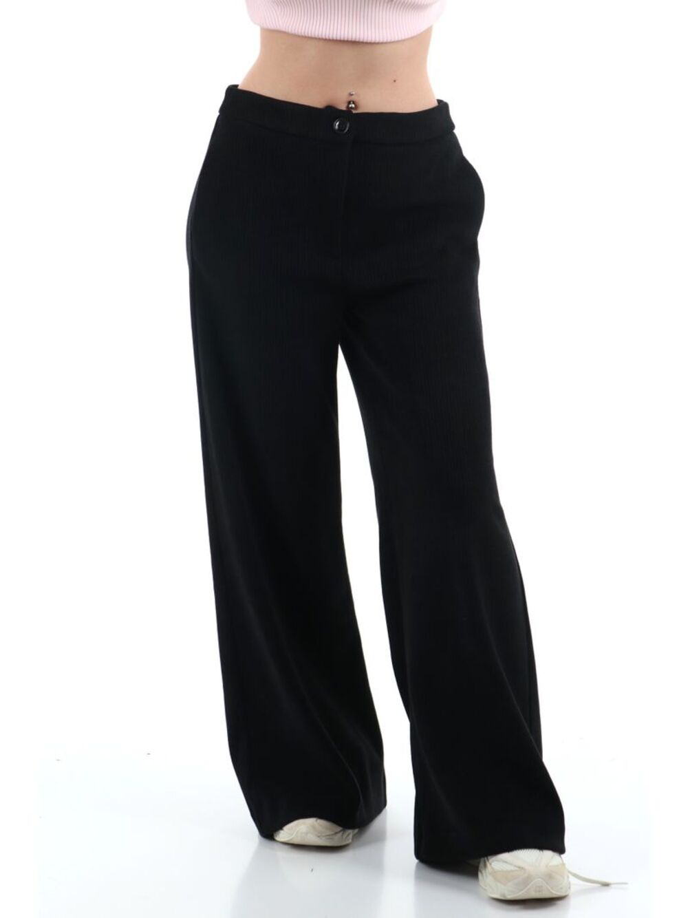 I AM Pantalone Donna Mod. P2842 Nero