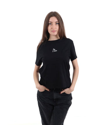 I AM T-shirt Donna Mod. T2515 Nero