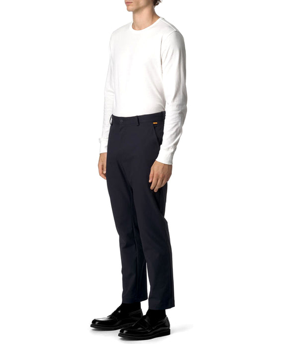 K-Way Pantalone Tuta Elia Twill Peach Unisex Mod. K3123LW K89 Blue depth