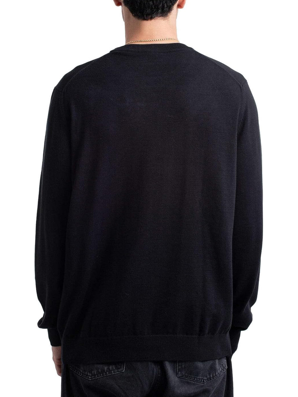 Lacoste Maglione Girocollo Uomo Mod. AH0128 COTONE 031 Nero