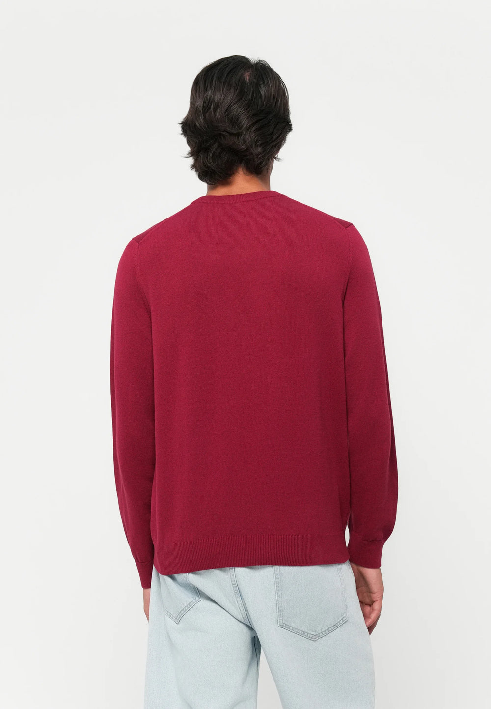 Lacoste Maglione Girocollo Uomo Mod. AH0128 COTONE 476 Bordeau