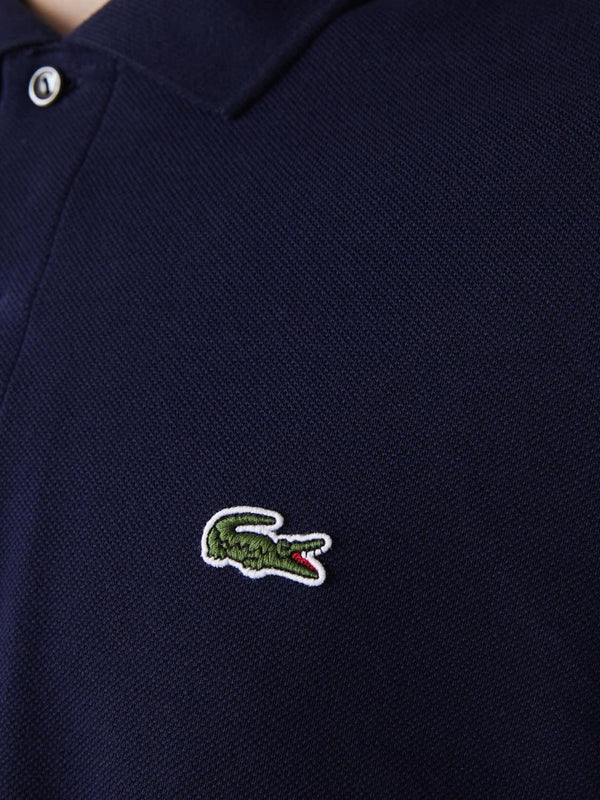 Lacoste Polo Manica Lunga Uomo Mod. L1312 166 Blu