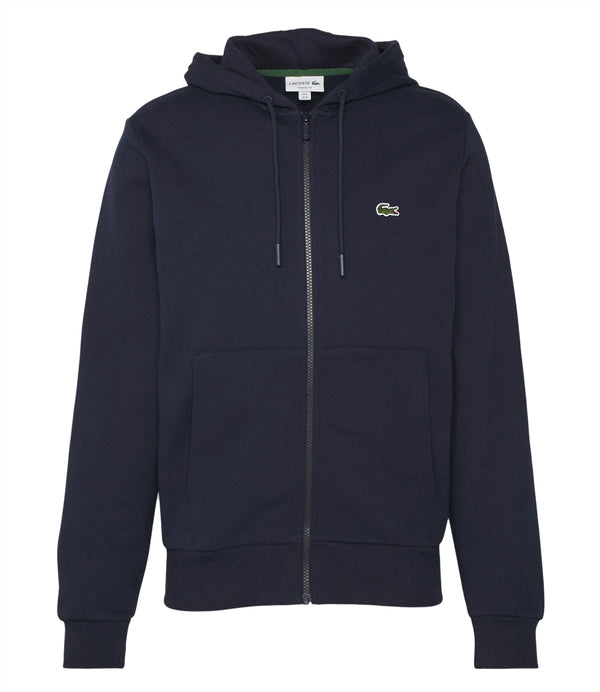 Lacoste Felpa Zip Uomo Mod. SH9626 166 Blu