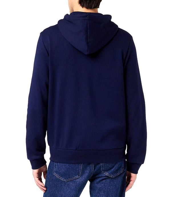 Lacoste Felpa Zip Uomo Mod. SH9626 166 Blu