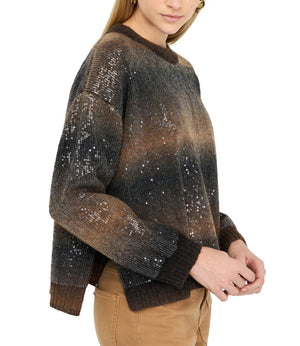 Liu Jo Maglia Donna Mod. MF5380 MA14R S9472 Moro