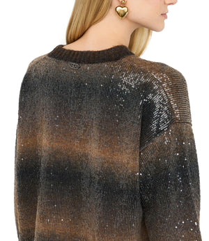 Liu Jo Maglia Donna Mod. MF5380 MA14R S9472 Moro