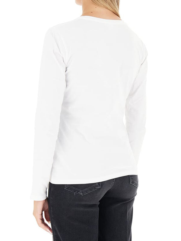Liu Jo T-shirt Donna Mod. MF5519 JS923 M9789 Bianco