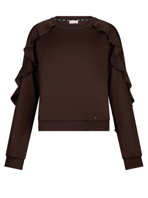 Liu Jo Maglia Donna Mod. TF5104 F0778 90915 Cioccolato