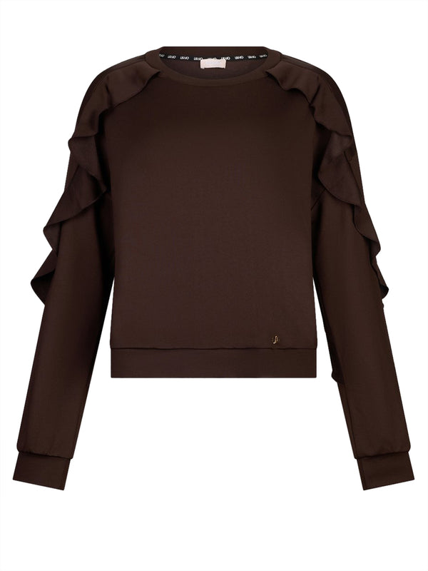 Liu Jo Maglia Donna Mod. TF5104 F0778 90915 Cioccolato