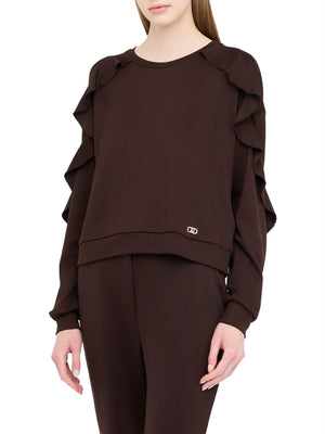 Liu Jo Maglia Donna Mod. TF5104 F0778 90915 Cioccolato