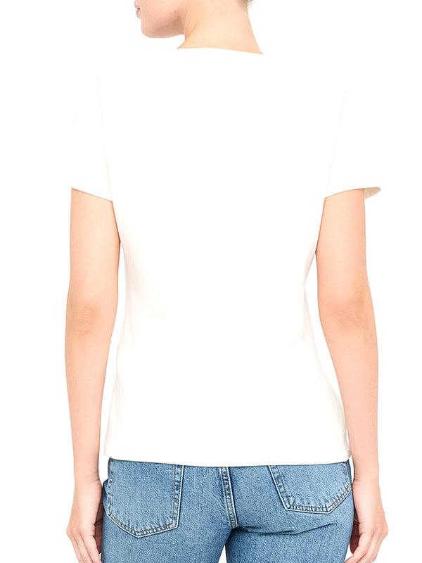 Liu Jo T-shirt Donna Mod. TF5166 JS003 09U35 Bianco
