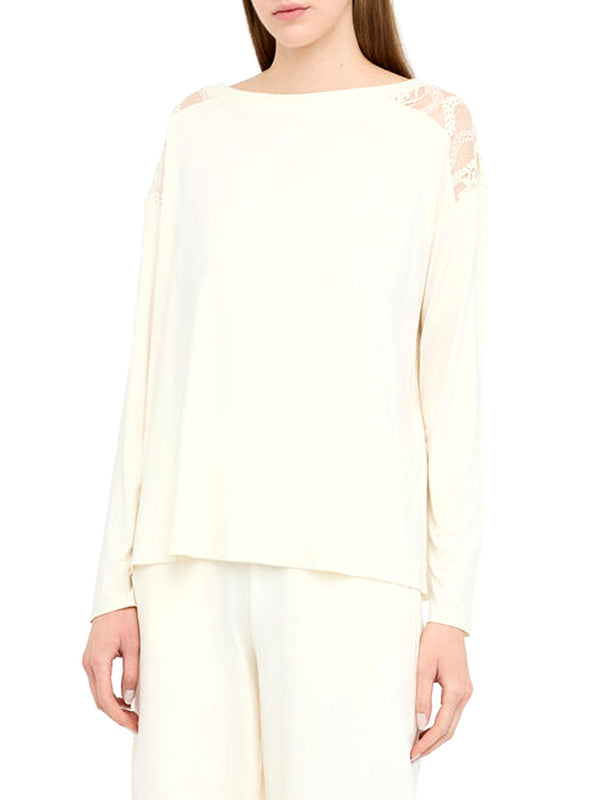 Liu Jo T-shirt Donna Mod. TF5186 JS360 M9901 LATTE