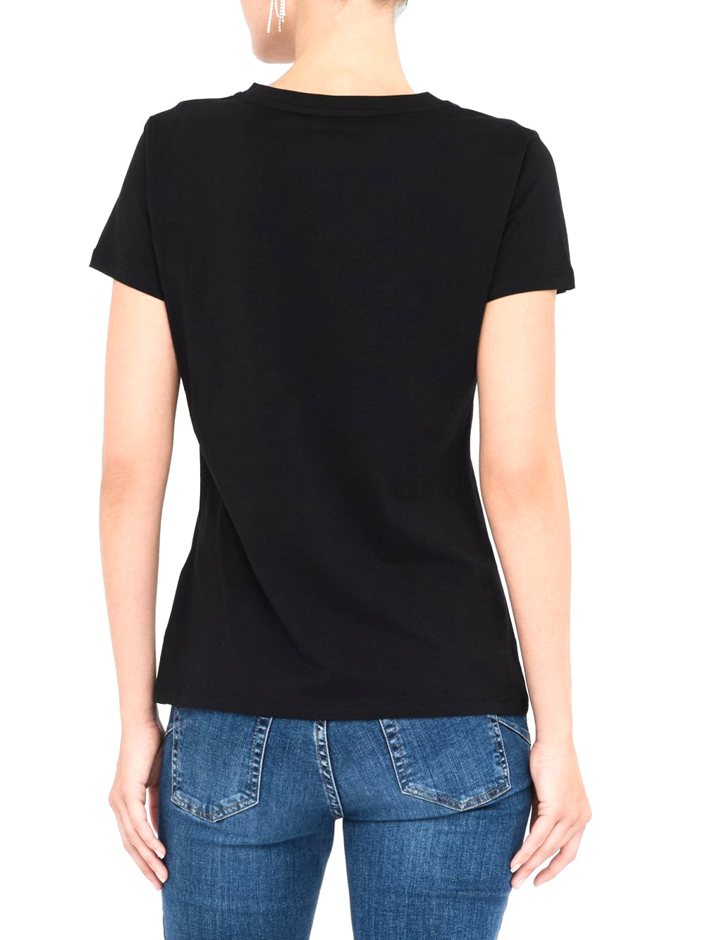 Liu Jo T-shirt Donna Mod. TF5287 JS923 M9845 Nero