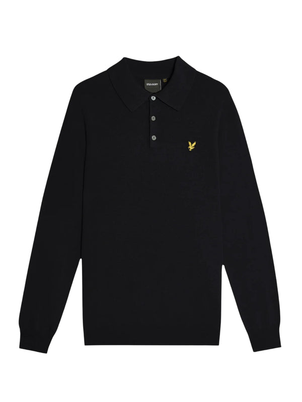 Lyle & Scott Polo M/L Uomo Mod. KN2113 COT-MER Z271 Blu
