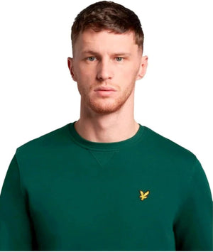 Lyle & Scott Felpa G Uomo Mod. ML1131 W486 Verde