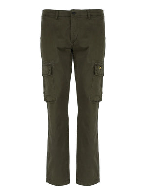 Lyle & Scott Pantalone Cargo Uomo Mod. TR2109ITA W893 Militare