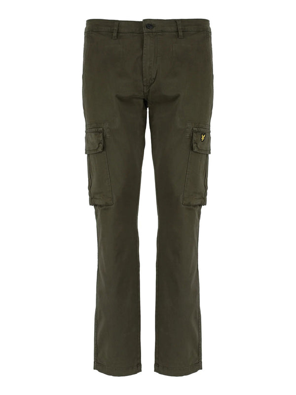 Lyle & Scott Pantalone Cargo Uomo Mod. TR2109ITA W893 Militare