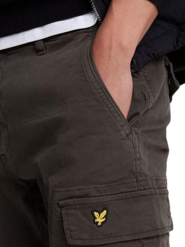 Lyle & Scott Pantalone Cargo Uomo Mod. TR2109ITA W893 Militare
