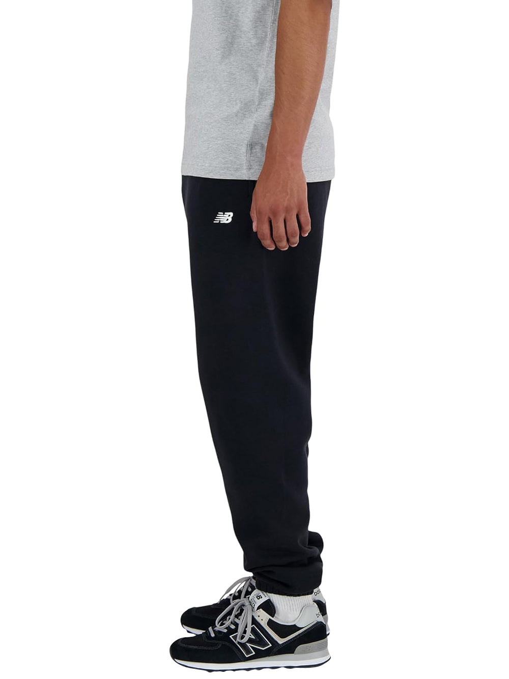 New Balance Pantalone joggers Uomo Mod. MP41503 BK Nero