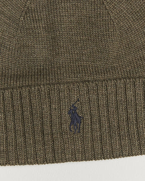 Polo Ralph Lauren Cappello Uomo Mod. 710886137 MERINO 019 Verde