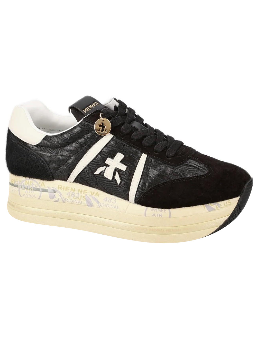 Premiata Sneakers Donna Mod. BETH 7740 Nero