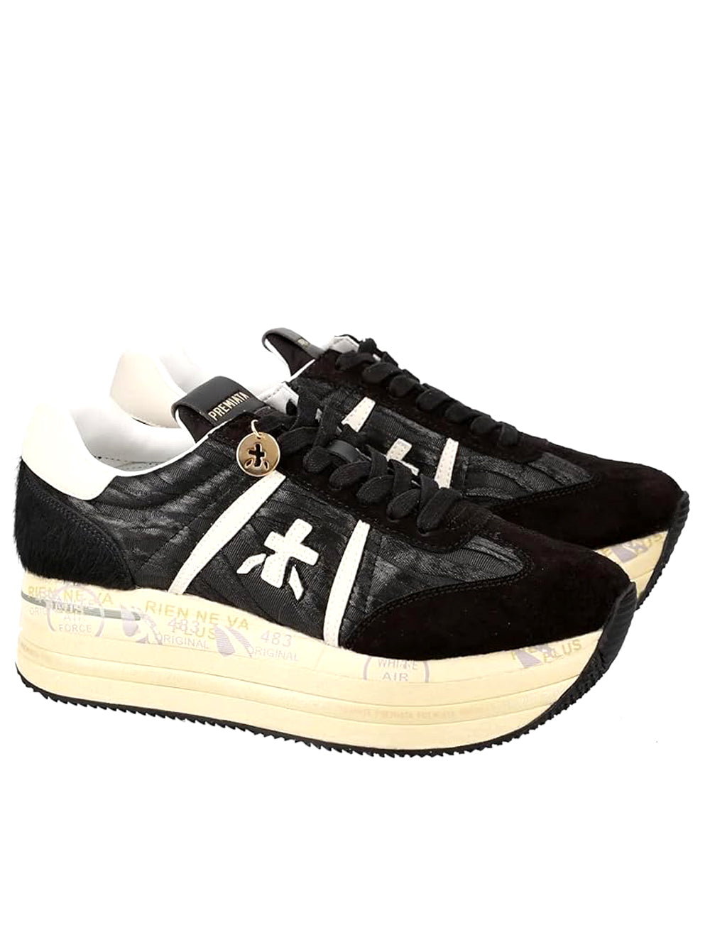 Premiata Sneakers Donna Mod. BETH 7740 Nero